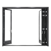 Warren 141x80 aluminium folding door design latest window and door designs for house